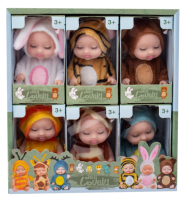 Кукла KiddiePlay, в костюме, 11 см, ассорти UT-52624