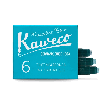 Набор картриджей KAWECO 6шт небесно-голубой KAW-10000260