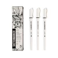 Набор ручек капиллярных (линеров) SKETCHMARKER 3 шт (0.05, 0.2, 0.5 мм) черные NEW MPSMPL-set3