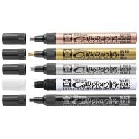 Маркер SAKURA Pen-Touch Calligrapher толстый стержень 5.0 мм