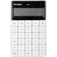 Калькулятор настольный Berlingo "Power TX" 12 разрядов, двойное питание 165 x 105 x 13 мм, белый RE-CIW_100