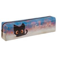 Пенал мягкий MESHU "Surprised Cat" 200 x 55 x 40 мм, искусственная кожа RE-MS_65241
