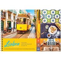 Альбом для рисования 24л. A4 ArtSpace "Путешествия. Favorite city" на гребне RE-А24сп_36046