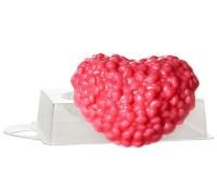 Пластиковая форма для мыла "BUBBLE TIME" №01 14.8 х 10 см пластик Цветочное сердце