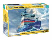 Сборная модель: Российский атомный ледокол Арктика проект 22220, З-9044