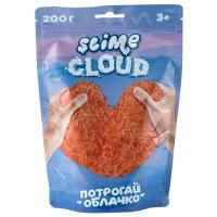 Слайм Slime "Cloud-Slime" оранжевый с ароматом персика 200 г дой-пак AS-S130-31