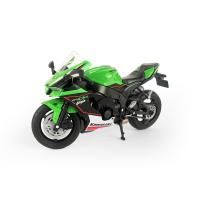 Мотоцикл WELLY 1:12 Kawasaki Ninja ZX-10R, зеленый IT-62204GW