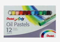 Пастель масляная Pentel, 12 цветов,  RE-PHN4-12