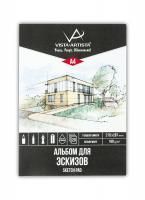 Альбом для эскизов VISTA-ARTISTA 160 г/м2 А4 21 х 29.7 см 20 л, склейка DSW-A4