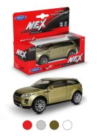 Машинка WELLY 1:38 Range Rover Evoque, пруж. мех., цвет в асс. IT-43649W