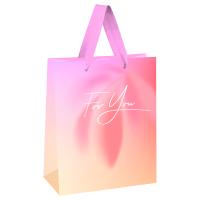 Пакет подарочный 33 x 42 x 12 см MESHU "Peachy" матовая ламинация RE-MS_66250