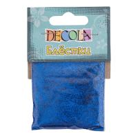 Блестки декоративные DECOLA размер 0.3 мм, 20 г, синий NP-W041-224-0,3