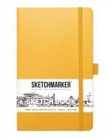 Блокнот для зарисовок SKETCHMARKER 140 г/м2 13 x 21 см 80 л, твердая обложка, Оранжевый MP2314403SM