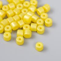 Бусины для творчества пластик цилиндр "Лимон" 20 г 0.6 x 0.6 x 0.5 см SIM-9358759