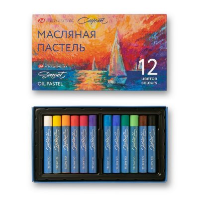Набор масляной пастели СОНЕТ 12 цв NP-70412967