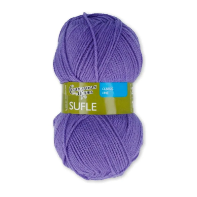 Пряжа Семеновская МШФ Sufle 100% акрил 1 x 100 г 292 м 0272 колокольчик CEM-Sufle-0272