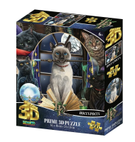 Стерео-пазл Prime 3D "Коллаж "Магия кошек" 500 деталей, 6+ JZL-32564