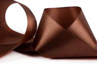 Лента атласная BLITZ 50 мм (2") 33 м ± 2 м №100 т.коричневый LEN-B-50-100