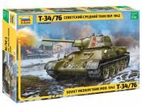 Сборная модель: Советский средний танк Т-34/76 (обр. 1942), З-3686