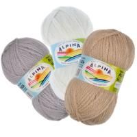 Пряжа ALPINA Alpaca Trenza 90% альпака, 10% полиамид 50 г 150 м ± 8 м