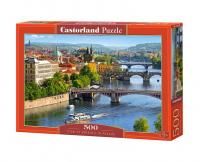 Пазл Castorland 500 VIEW OF BRIDGES IN PRAGUE B-53087