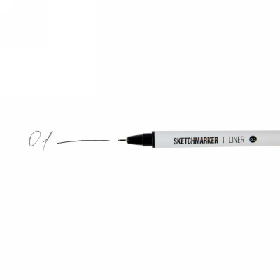 Ручка капиллярная (линер) SKETCHMARKER 0.1 мм черный NP-SMPL-01