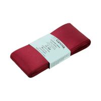 Лента атласная GAMMA 50 мм (2") 5.4 м №030 т.бордовый AL-50P-030