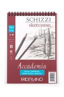 Альбом для зарисовок FABRIANO Accademia 120 г/м2 14.8 x 21 см 50 л, мелкозернистая, спираль по короткой стороне MP44121421