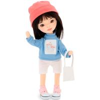 Мягкая игрушка ORANGE TOYS LILU в голубой толстовке 32 см. Серия: Спортивный стиль ORT-SS04-28