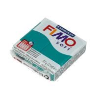 Полимерная глина FIMO Soft 57 г изумруд 8020-s-57-56