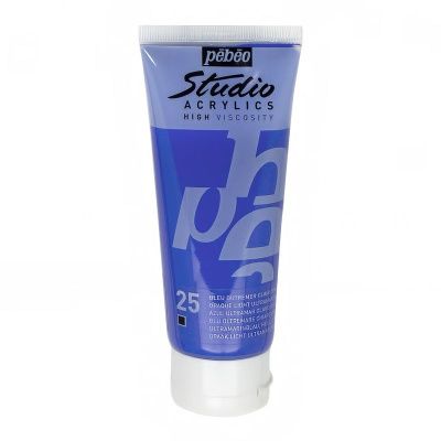 Краска акриловая PEBEO Studio Acrylics 100 мл 831-025 ультрамарин