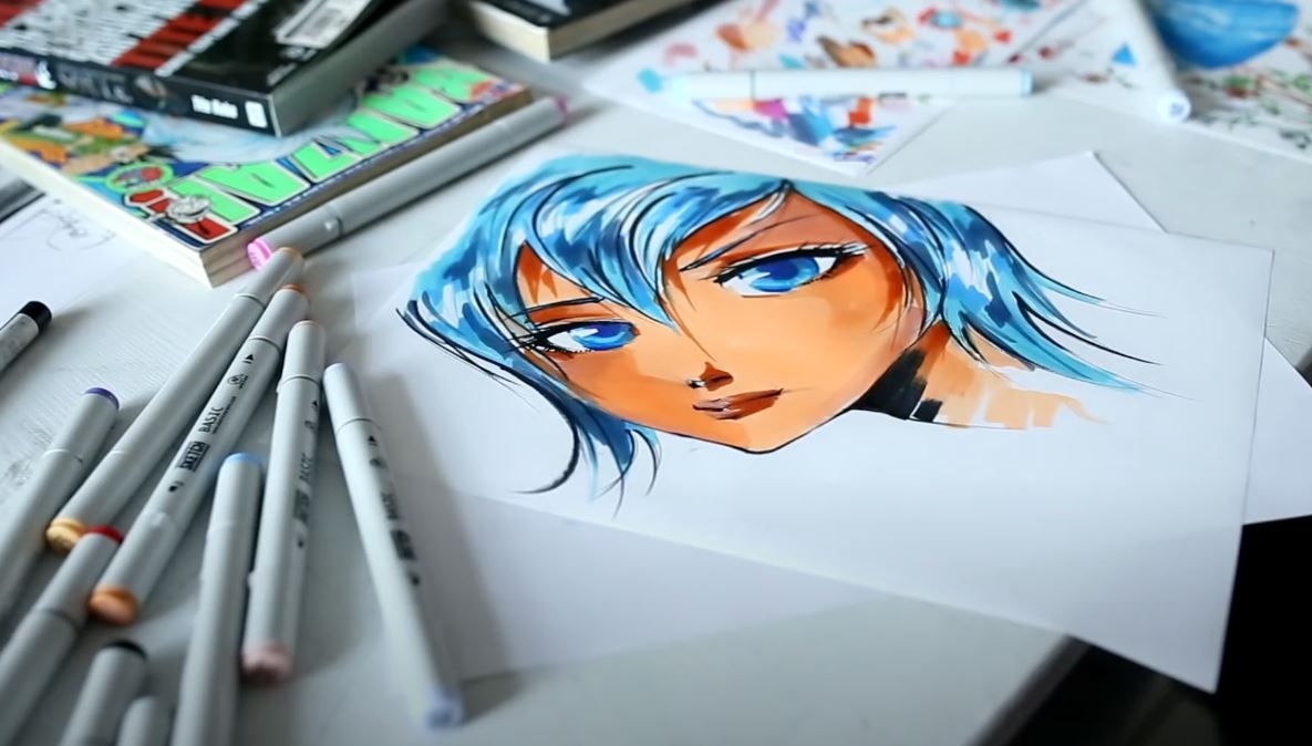 Аниме маркерами SKETCHMARKER - hobbypark.kg