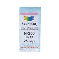 Иглы для шитья ручные GAMMA гобеленовые 25 шт №13 в конверте N-250