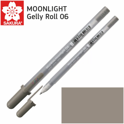 Ручка гелевая SAKURA Gelly Roll Moonlight 06 Теплый серый MPXPGB06445