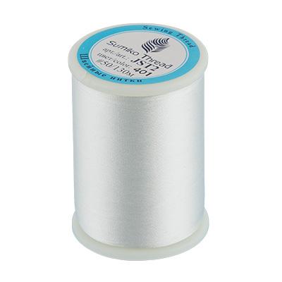 Нитки для вышивания SumikoThread 100% шелк 130 м №401 белый JST2-401