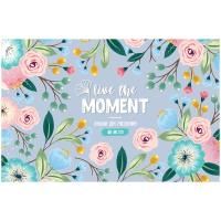 Альбом для рисования 40л. A4 ArtSpace "Цветы. Live the moment" на скрепке RE-А40_36038