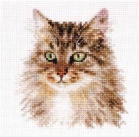 Набор для вышивания "Алиса" Сибирская кошка 11 x 12 см 1-35