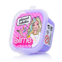 Слайм Slime "Glamour collection" сиреневый с шариками 60 г, 3+ AS-SLM178