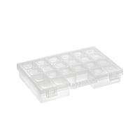 Коробка для швейных принадлежностей GAMMA пластик прозрачный OM-009P