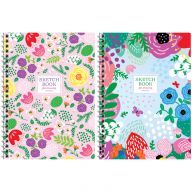 Скетчбук 40л. А5 ArtSpace "Summer garden" 7БЦ, 120 г/м2 офсет RE-СоА540т_38358