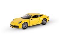 Машинка WELLY 1:24 Porsche 911 Carrera S4, желтый IT-24099W