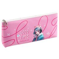 Пенал мягкий MESHU "Good time" 200 x 85 x 30 мм, искусственная кожа RE-MS_57792