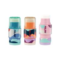 Ластик-точилка MILAN Extension Fun, контейнер, ассорти ML-4725116FN