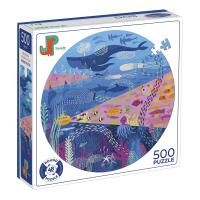 Круглый пазл Jazzle "Подводный мир" 500 элементов, 6+ JZL-P1001