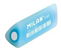 Ластик треугольный MILAN "F30" Cristal 51 x 25 x 25 мм, пластик, полупрозрачный голубой ML-CPMF30