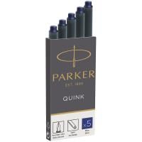 Картриджи чернильные PARKER Cartridge Quink 5 шт синие, картонная коробка RE-1950384