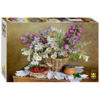 Пазл Step Puzzle 1500 "Натюрморт с ромашками" STP-83084