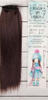 Волосы-трессы для кукол "Прямые" длина 25 см, ширина 100 см №6А 2294906 АI505743