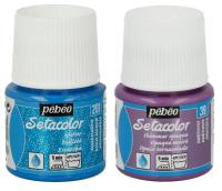 Краска для светлых тканей с микро-глиттером PEBEO Setacolor 45 мл