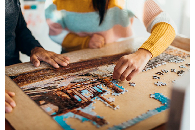 сборка пазла